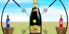 Real Bottle Shooting Game 2020